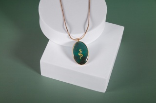 Naszyjnik Emerald Serpent
