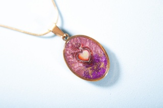 Naszyjnik „Płonące Serce”