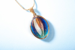Naszyjnik „Pióra Oceanu”